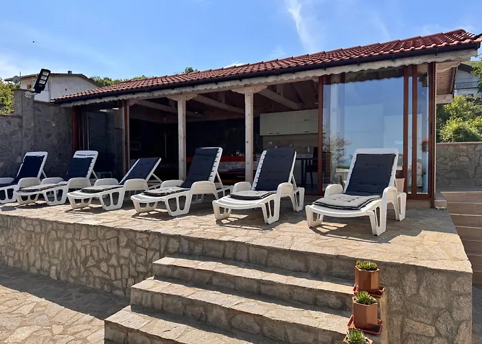 Villa Azur- Sea View Luxury With Pool Near Balchik Албена снимка